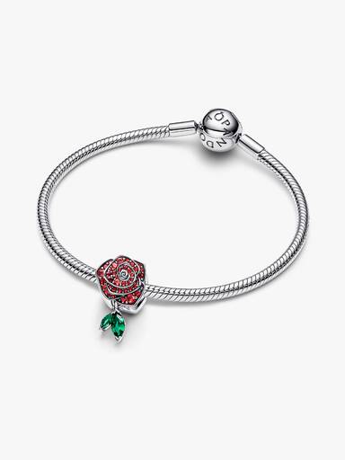 Funklende Utsprunget Rose Charm