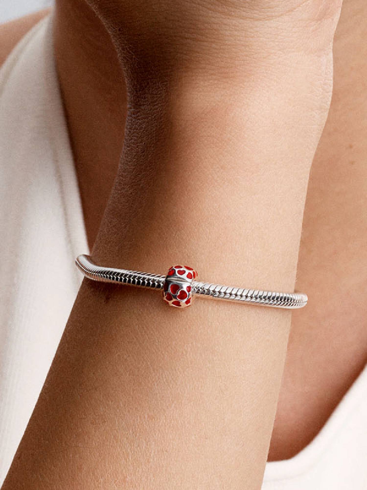 Hjerter Rund Klemmecharm