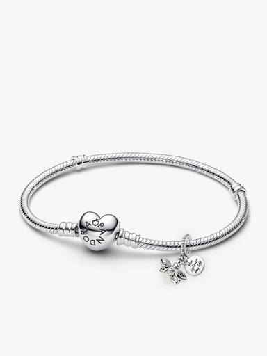 Ildflue-Charm & Armbånd Smykkesett