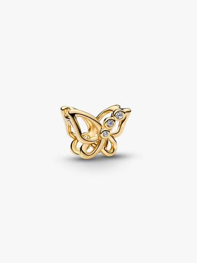 Sommerfugl Openwork Charm