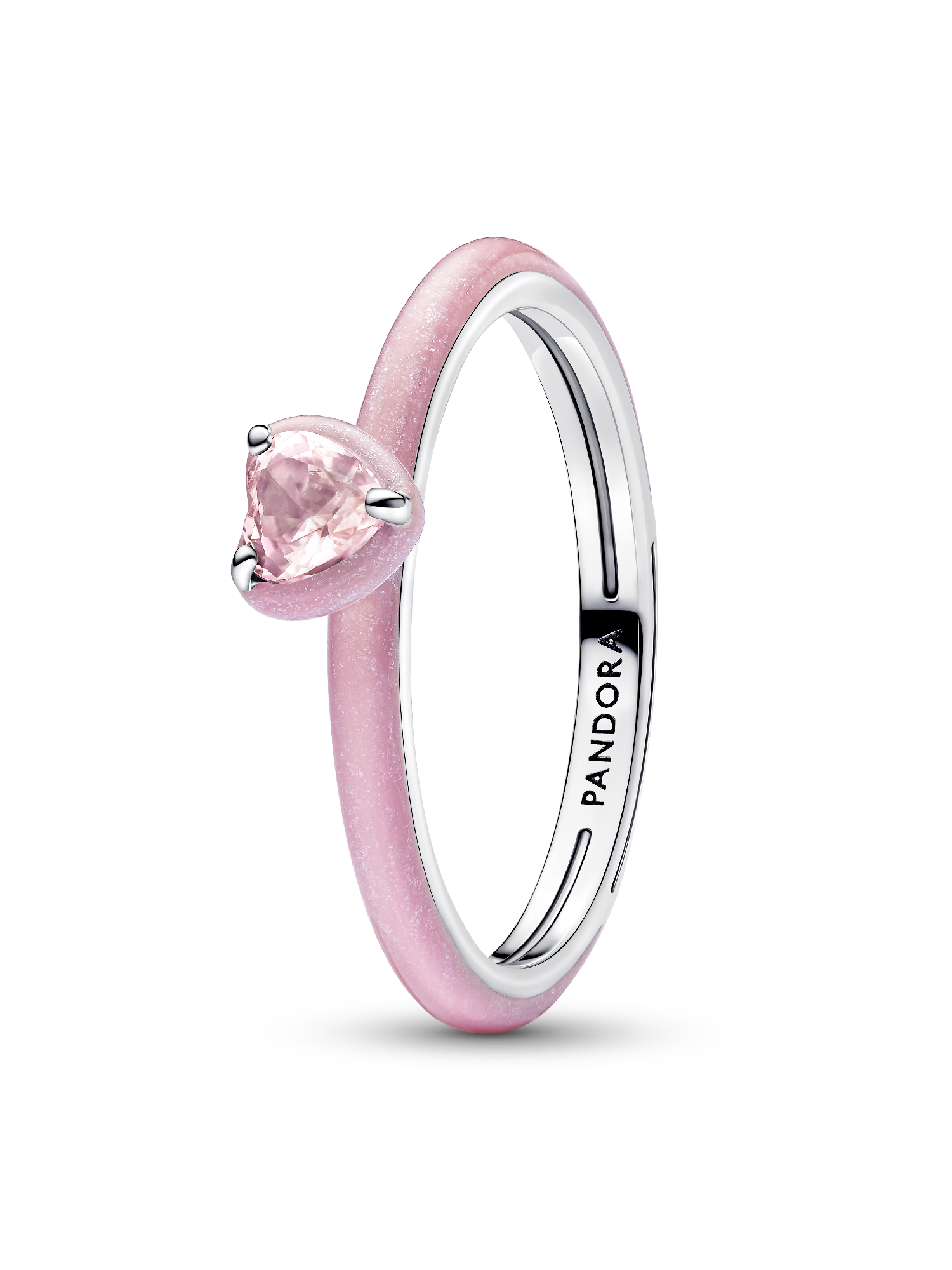 Rosa Chakra Hjerte Ring