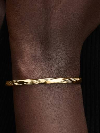 Vridd Åpent Bangle