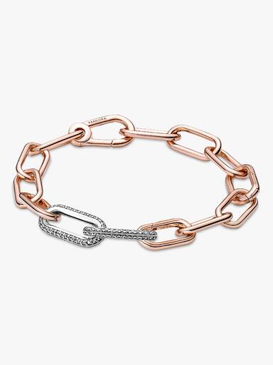 Pandora ME Styling Pavé Dobbelt Ledd