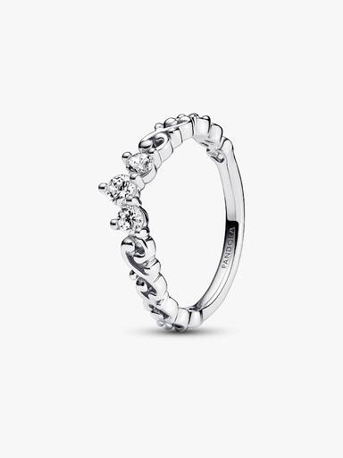 Kongelig Virvel Tiara Ring