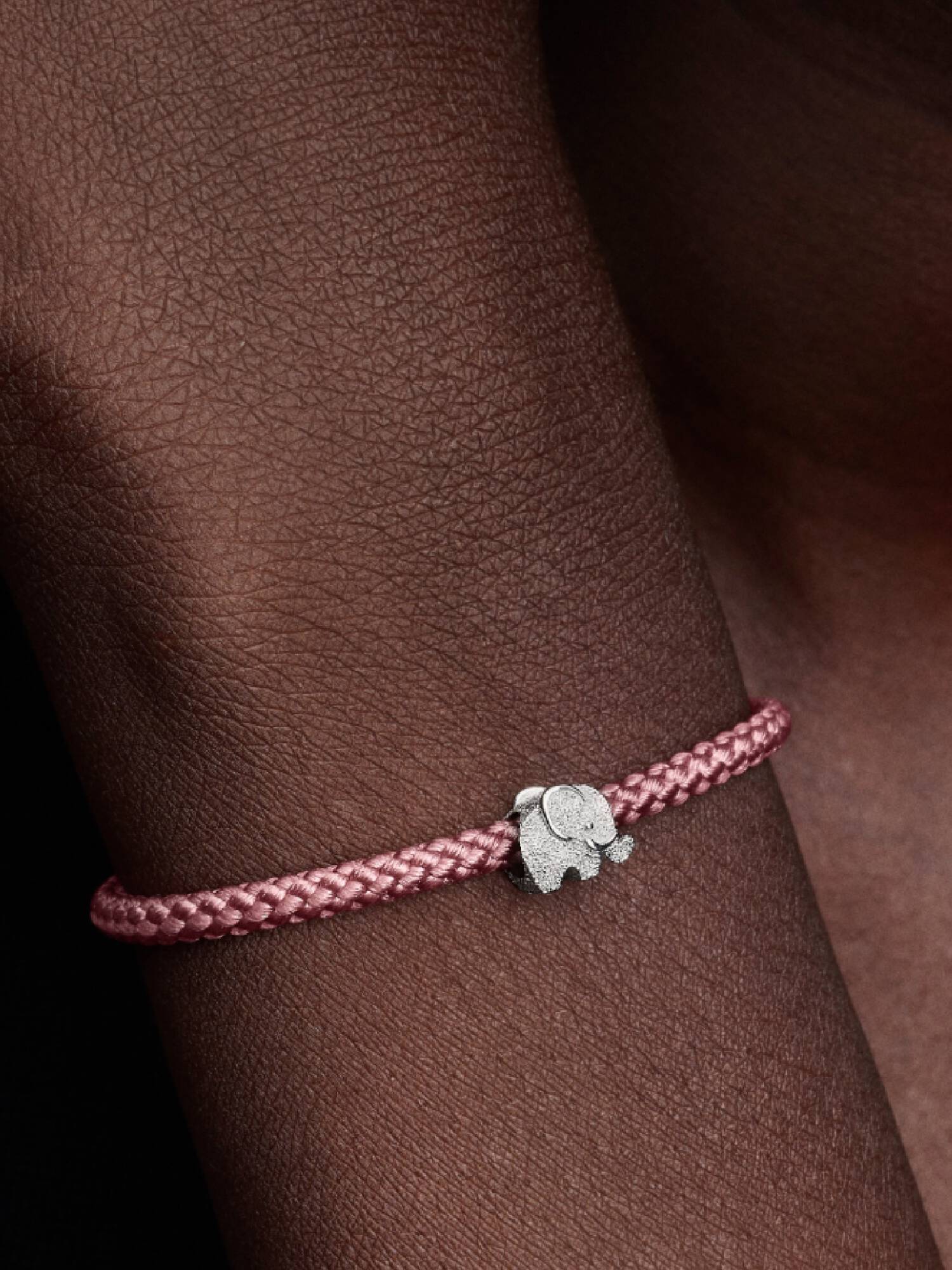Strukturert Elefant Mini Charm