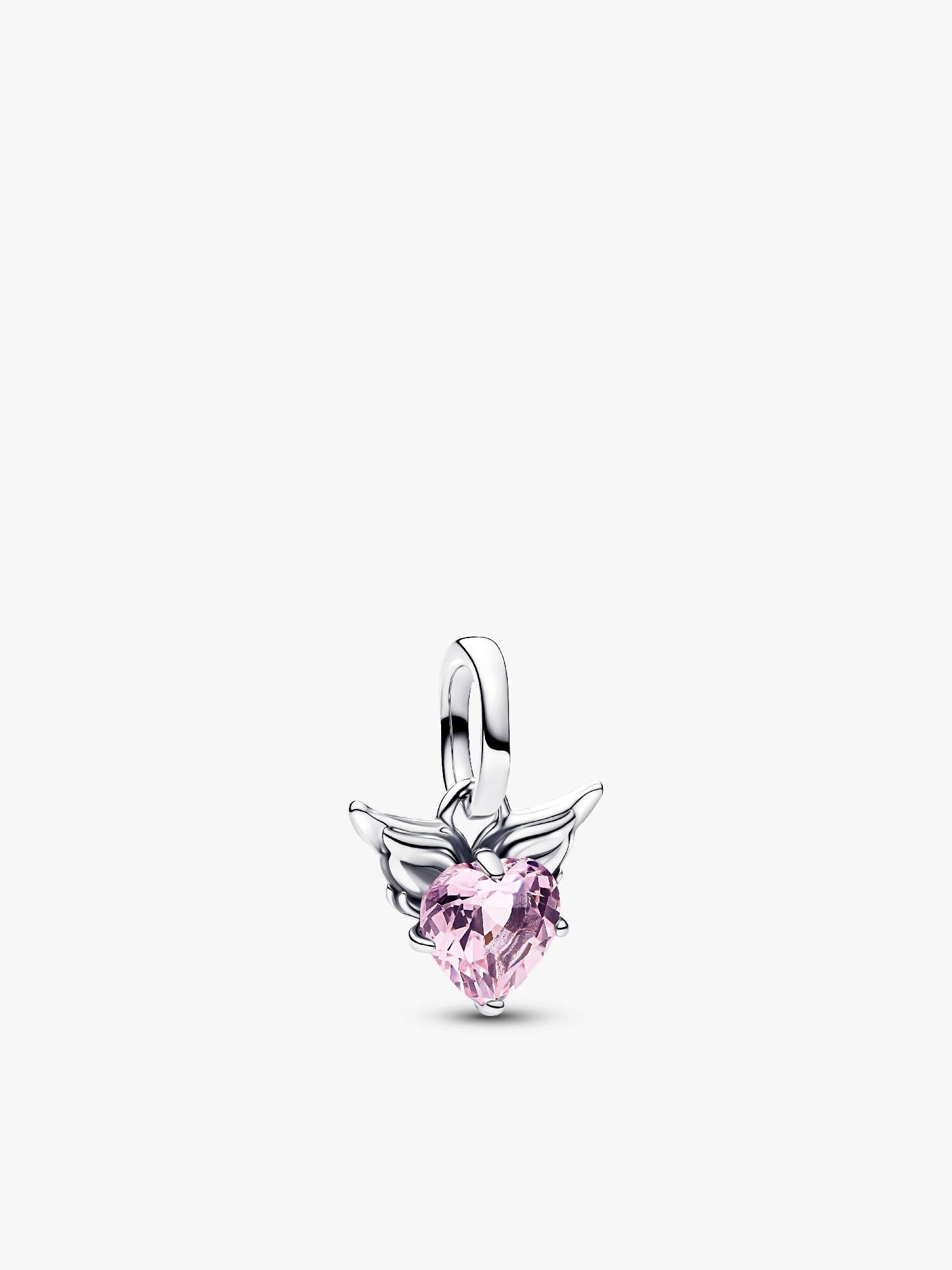 Hjerte med Vinger Mini Hengende Charm