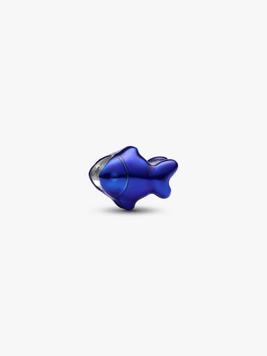 Blå Fisk Mini Charm