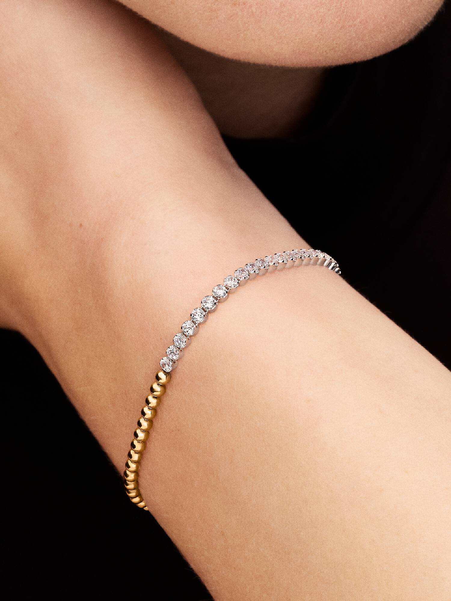Kuler og Tennis Armbånd