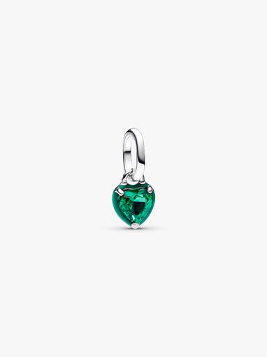 Mini Hengende Charm med Grønt Chakra Hjerte