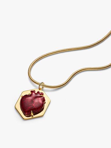 Pat McGrath The Beating Heart Oversized Hengende Charm