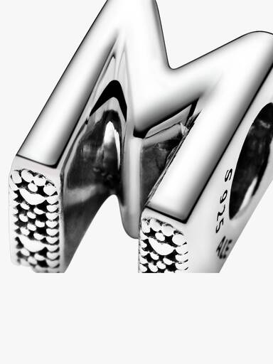 Bokstaven M Alfabet Charm