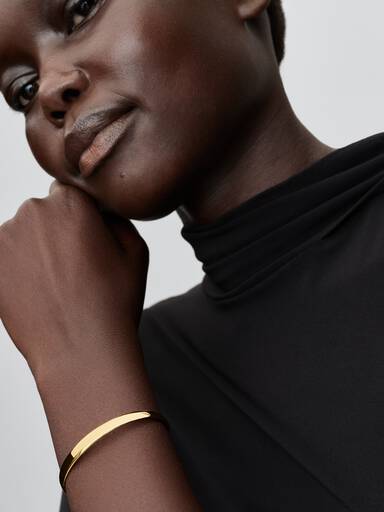 Inngraverbart Åpent Bangle