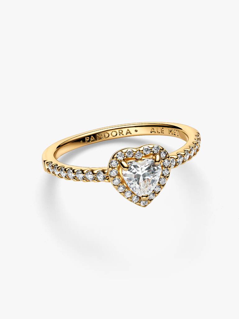 Hevet Hjerte Ring
