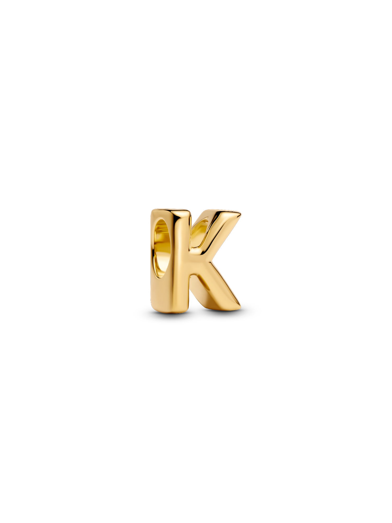 Mini Bokstaven K Alfabet Charm