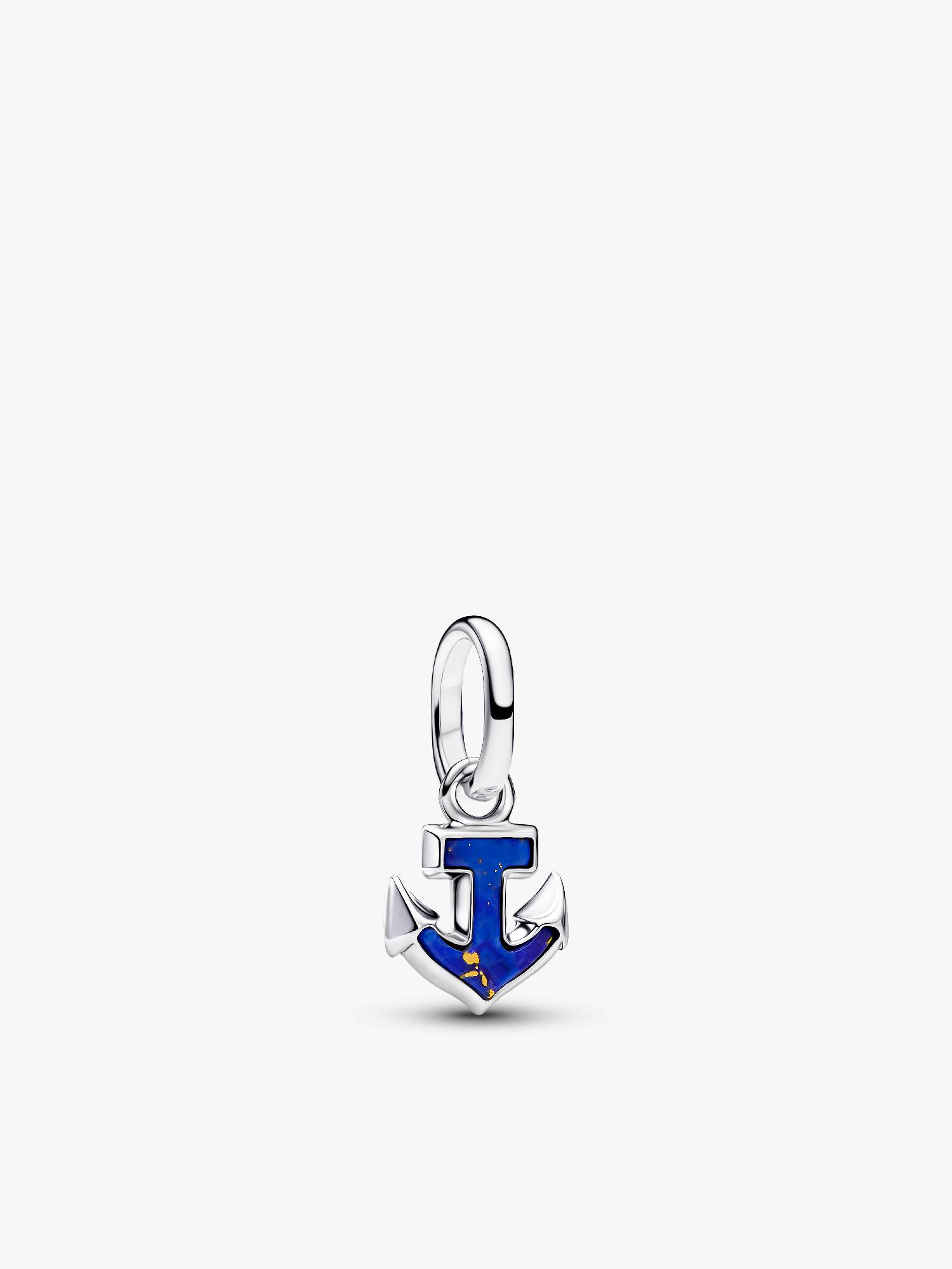 Blått Anker Mini Hengende Charm