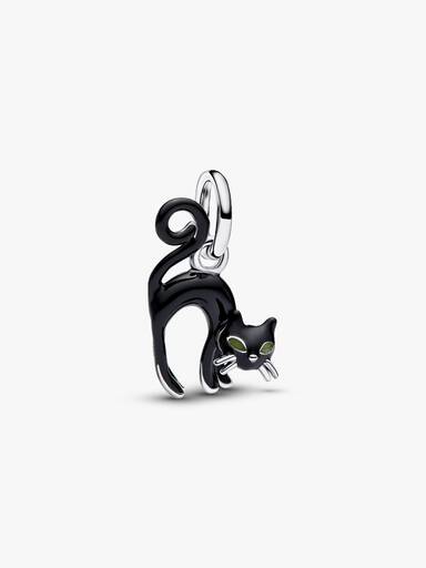 Svart Katt Hengende Charm