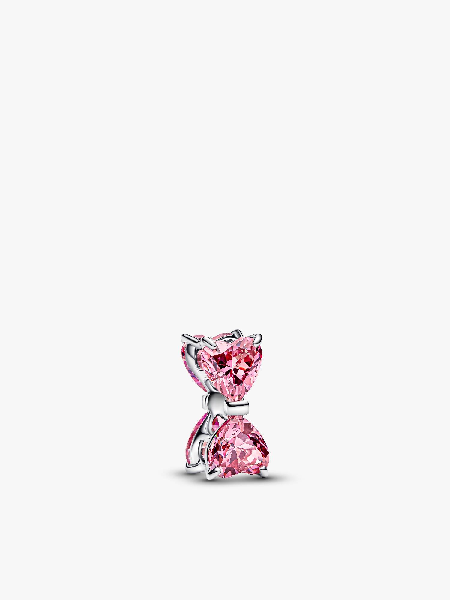 Pink Sløyfe Charm