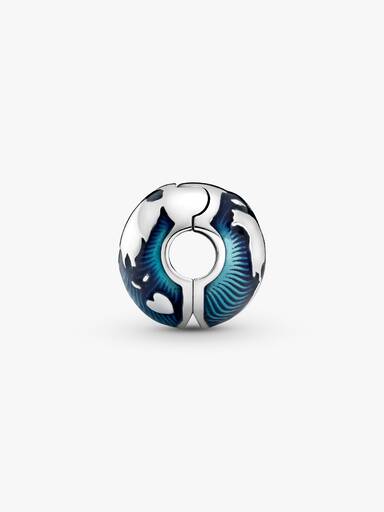 Blå Jordklode Klemmecharm