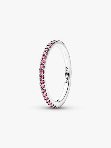 Funklende Pink Båndring