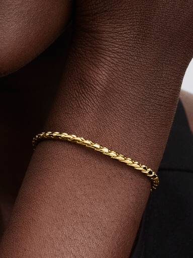 Armbånd med Rund Lås
