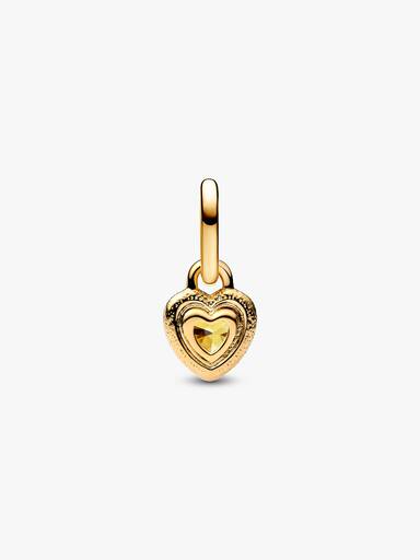 Hjerte Mini Hengende Charm