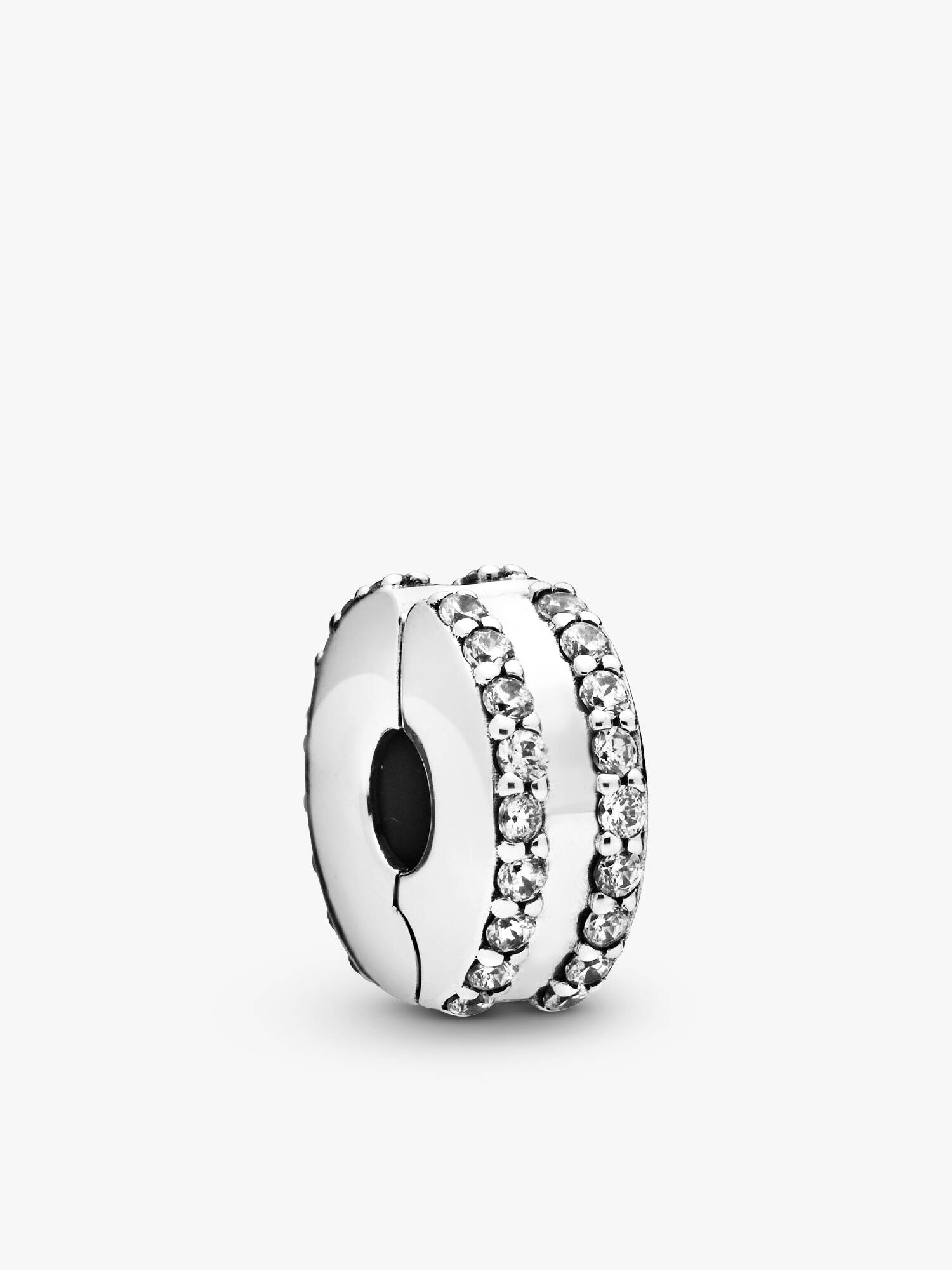 Double Lined Pavé klemmecharm