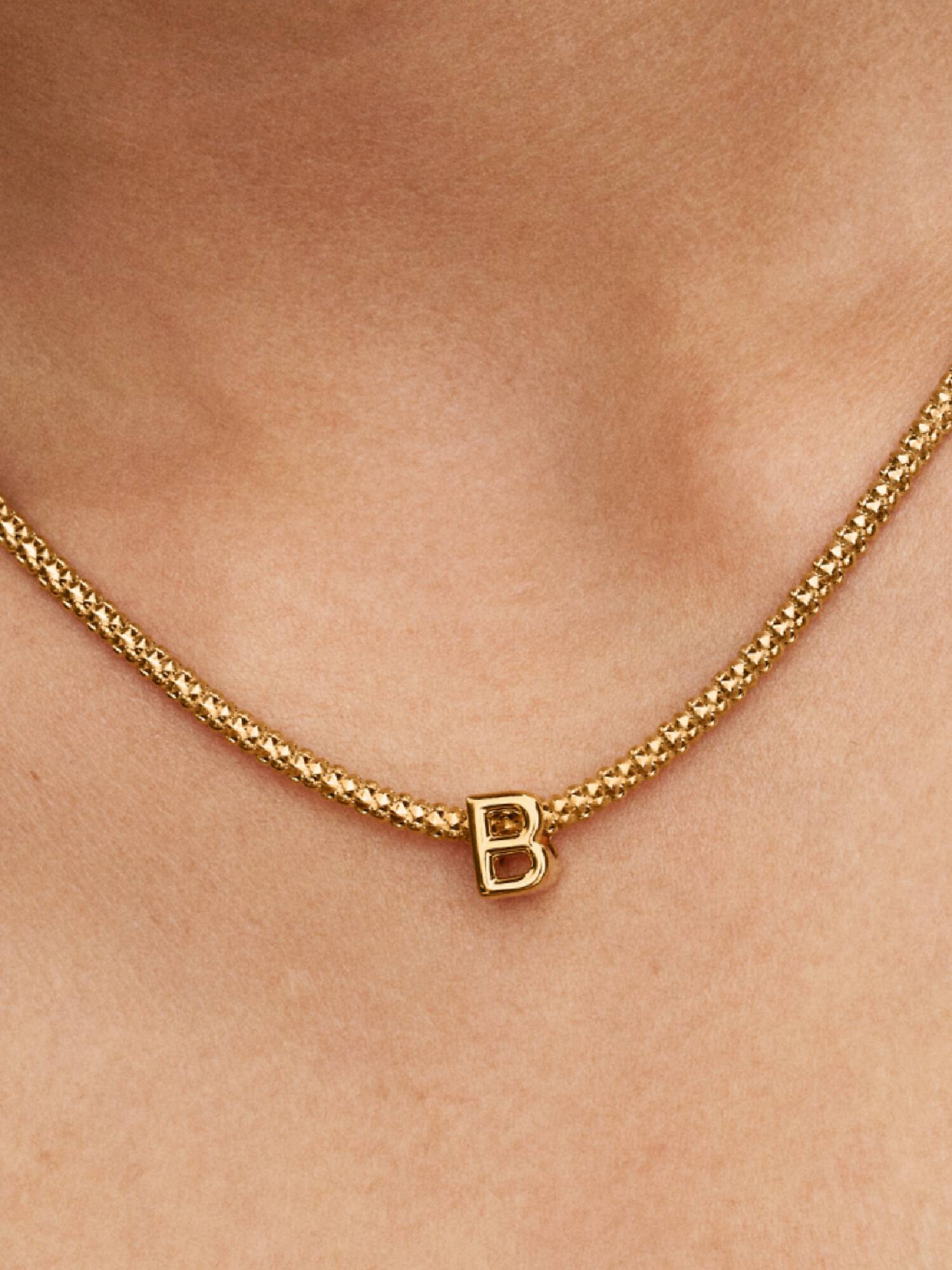 Mini Bokstaven B Alfabet Charm