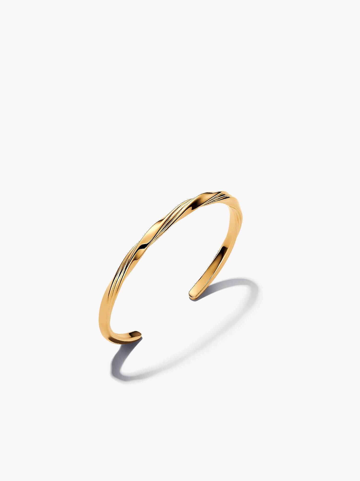 Vridd Åpent Bangle