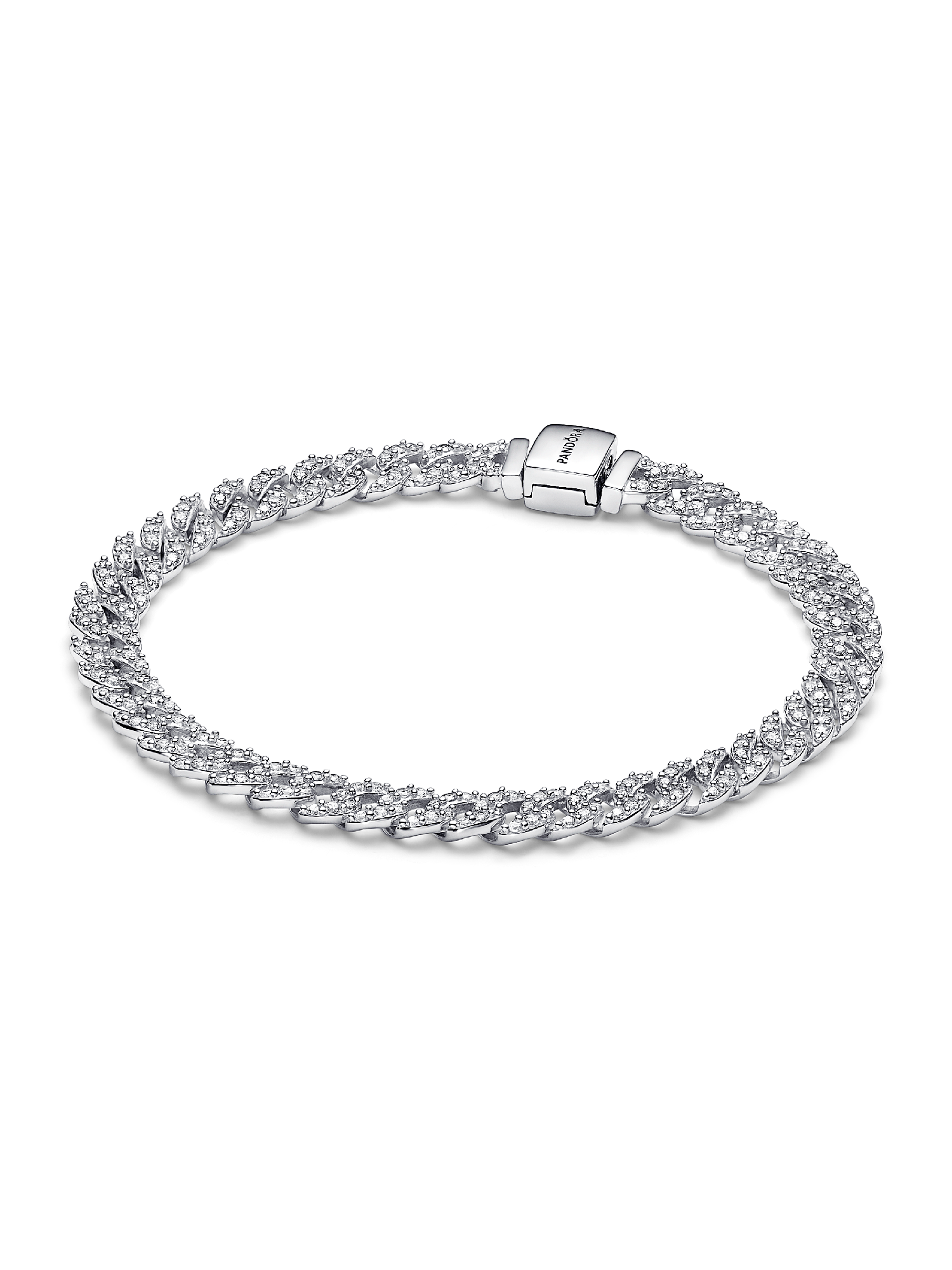 Pavé Kubansk Kjede Armbånd