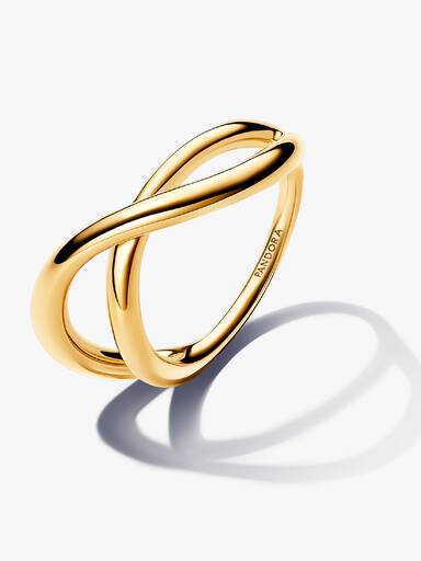 Infinityring med Organisk Form