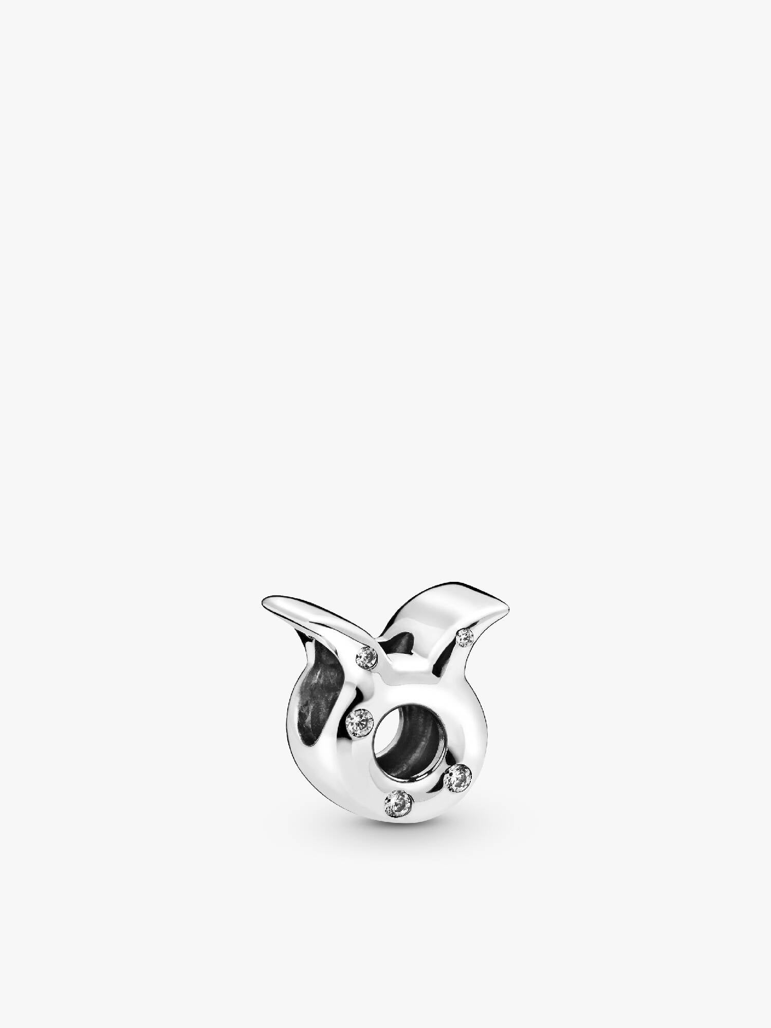 Sparkling Taurus Zodiac charm