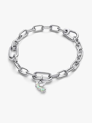 Hvit Due Mini Hengende Charm