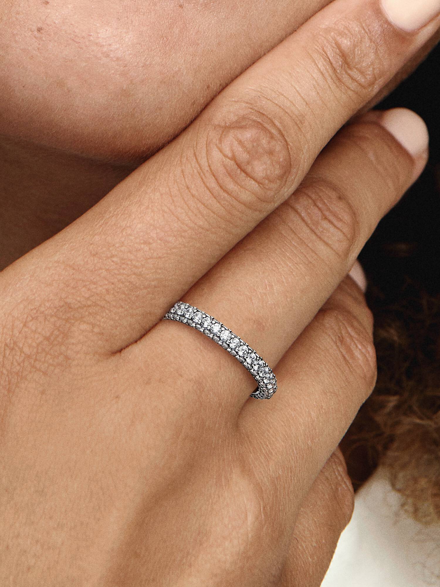 Pandora Timeless Pavé Enkel Rad Ring