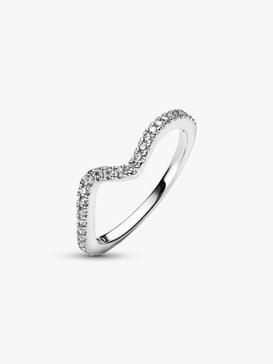 Funklende Bølge Ring