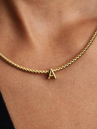 Mini Bokstaven A Alfabet Charm