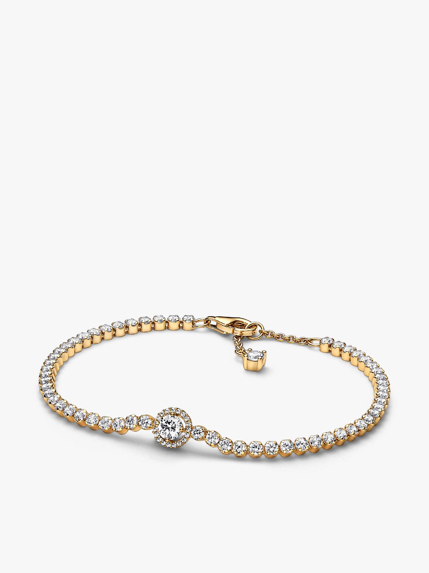 Funklende Ring Tennisarmbånd