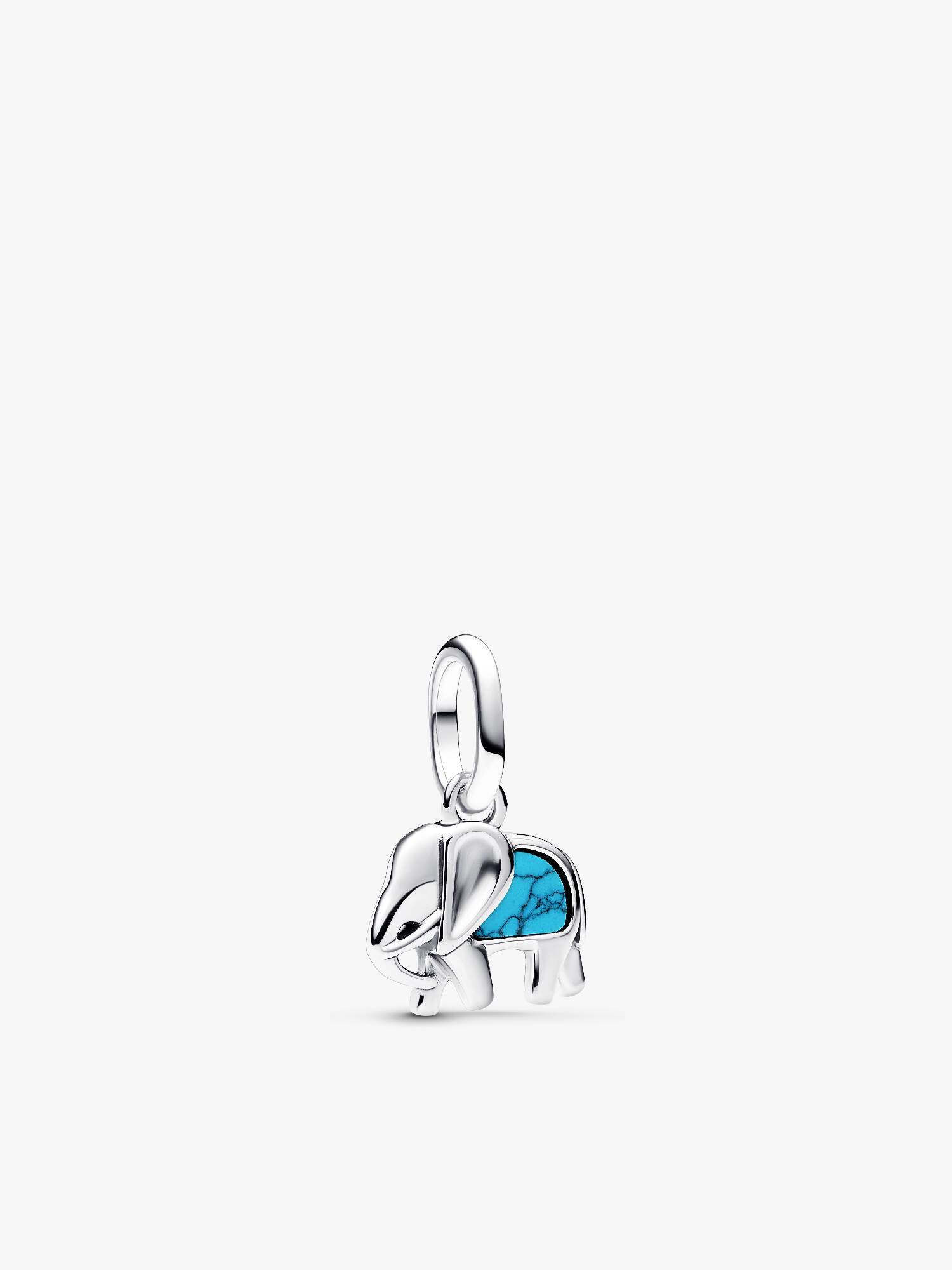Turkisfarget Elefant Mini Hengende Charm