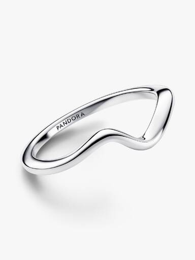 Polert Bølge Ring