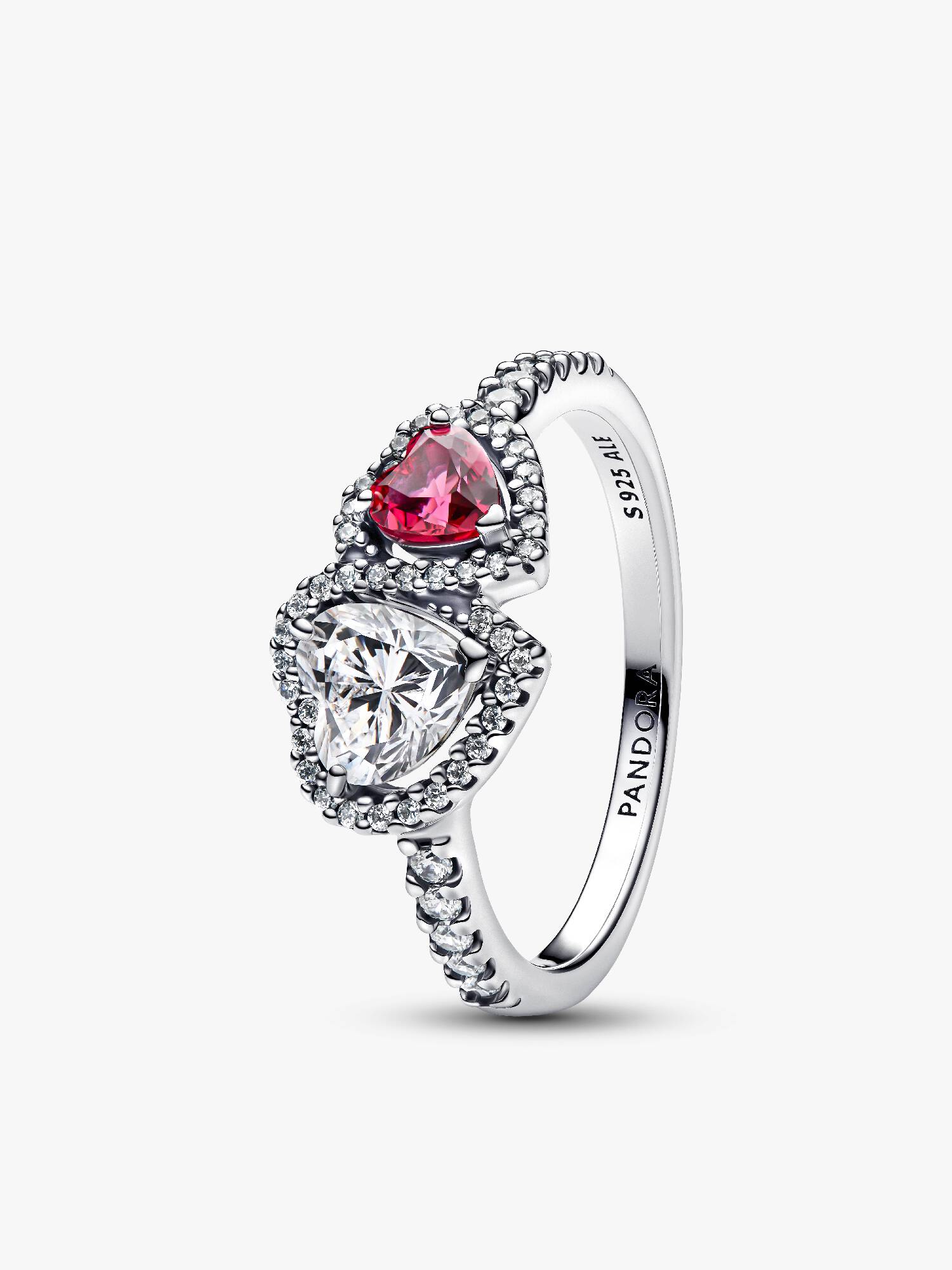 Halo Hjerter Ring