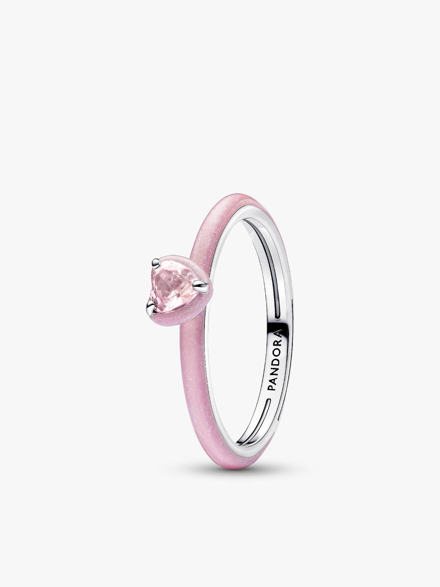 Rosa Chakra Hjerte Ring